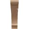 Ekena Millwork 3"W x 12"D x 12"H Thin Hughes Rough Cedar Woodgrain TimberThane Corbel, Primed Tan CORUR03X12X12HUGRCPR - alternate 6